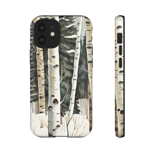 Winter Aspen Trunks - Impact Resistant Phone Case